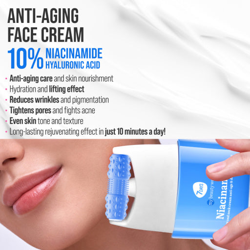 7DAYS Niacinamide Face & Neck Anti-Age Anti-Aging Cream for Face & Neck - 80ml | 7 ديز كريم وجه ورقبة نياسيناميد - 80مل #4