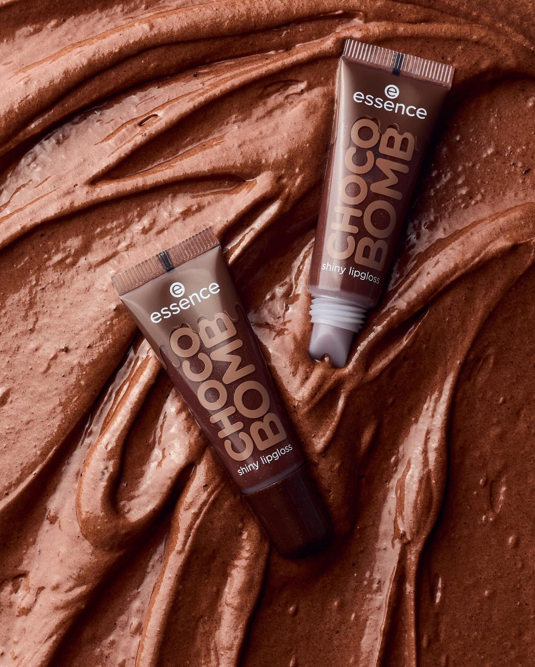 Essence Choco Bomb Shiny Lipgloss - 10ml | ايسنس جلوس شفاه شوكو بومب - 10 مل