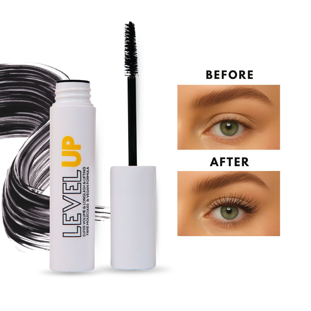 Pierre Cardin Level Up Mascara Super Volume & Long Lash Lifting Vegan black - 10ml | ليفل أب ماسكارا - 10مل #2