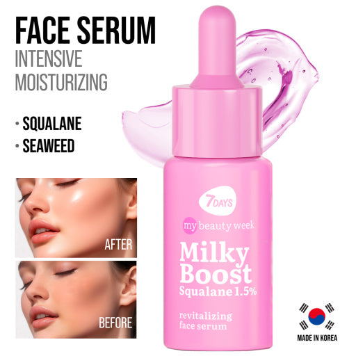 7DAYS Milky Boost Squalane 1.5% Revitalizing Face Serum - 20ml | زد برفكت سيروم ميلكي بوست - 20مل #3