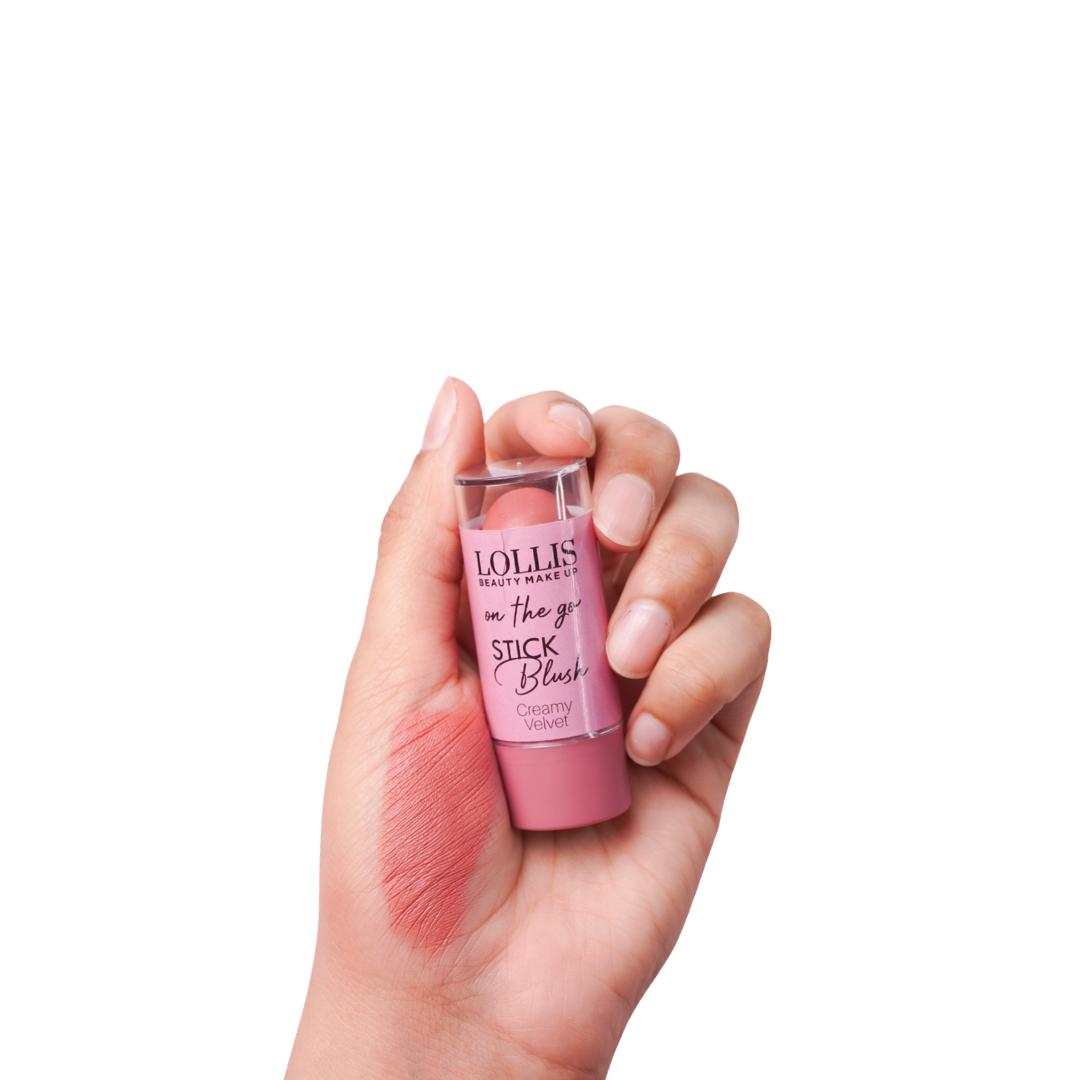 LOLLIS Beauty Stick Blush Creamy Velvet - 6.5g | لوليس بلاش ستيك كريمي فيلفيت - 6.5 غ