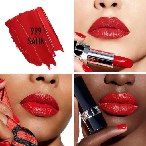 DIOR ROUGE DIOR COLOUR COUTURE LIPSTICK Refillable - 3.5g | ديور أحمر شفاه - 3.5غ