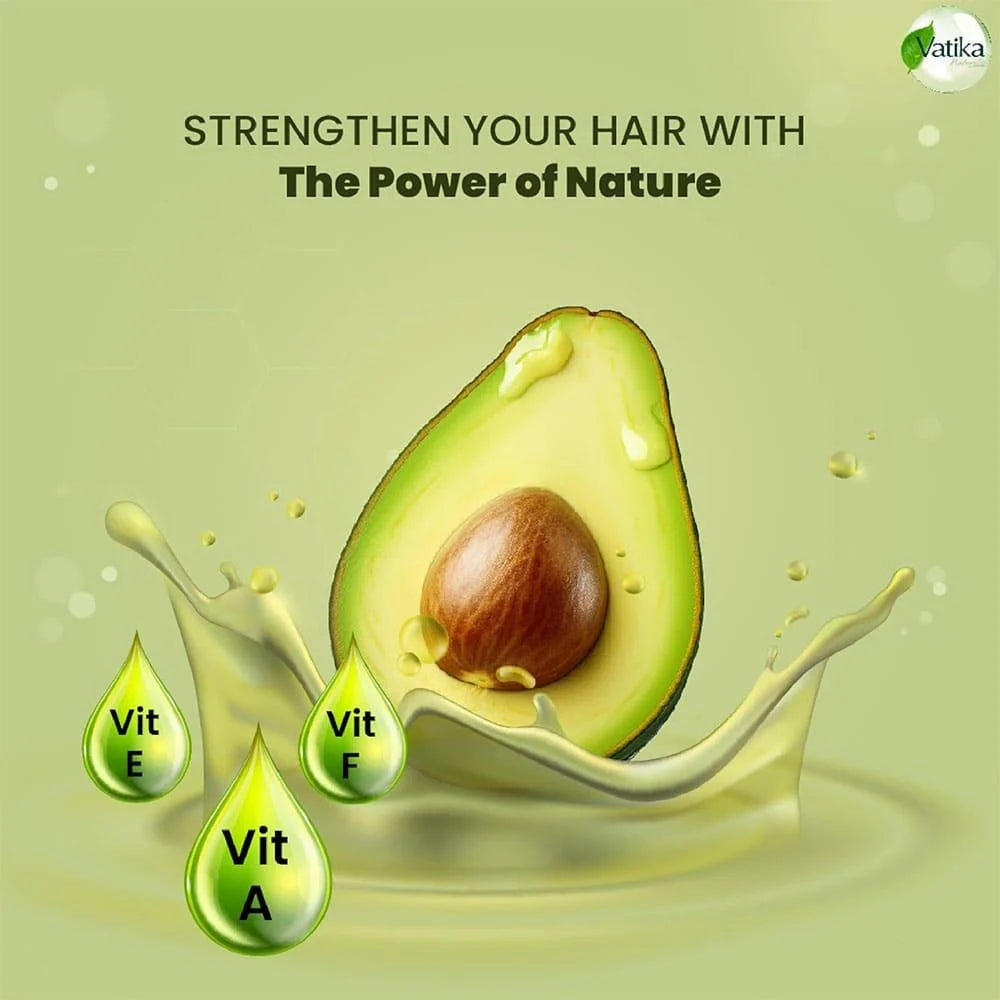 Vatika Mexican Avocado Enriched Hair Oil - 200ml | فاتيكا زيت الشعر المغذي بالأفوكادو المكسيكي - 200 مل