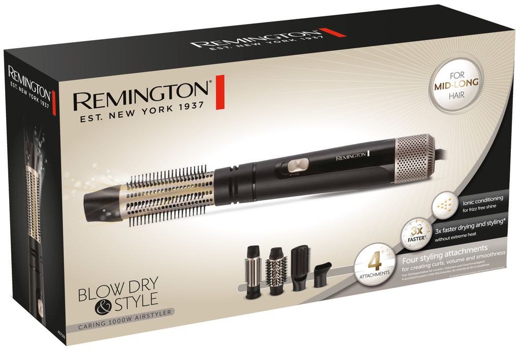 REMINGTON Blow Dry & Style Caring 1000W Airstyler AS7500 | ريمنجتون  أداة تصفيف وتجفيف متعددة الاستخدامات