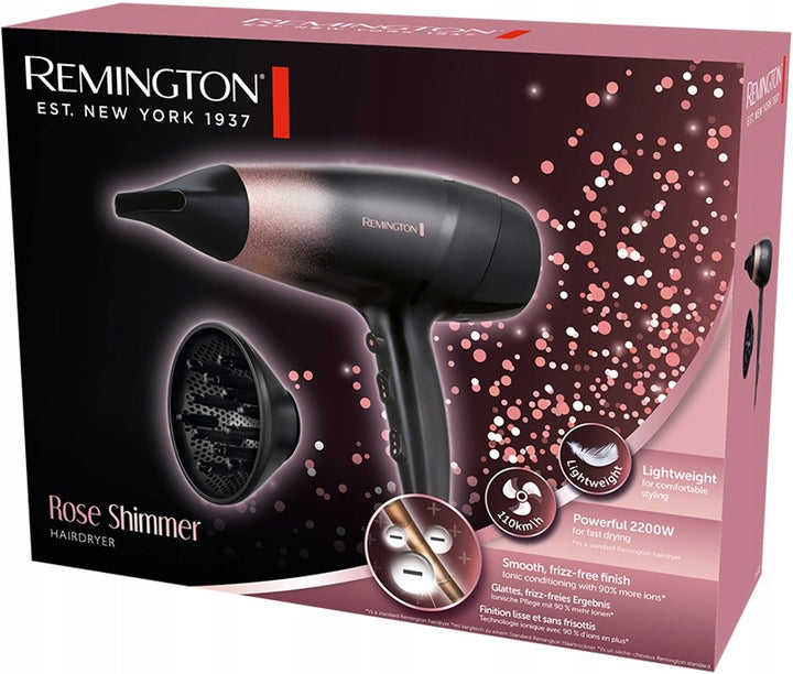 REMINGTON Rose Shimmer D5305 Hair Dryer 2200W | ريمنجتون مجفف شعر D5305