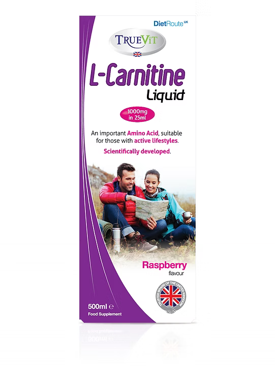 TRUE ViT L-Carnitine Liquid 1000Mg Food Supplement - 500ml - 500ml | ترو فيت سائل ال-كارنتين بنكهة التوت - 500مل #1