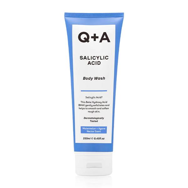 Q+A Salicylic Acid Body Wash - 250ml | كيو بلس ايه غسول الجسم بالسيليسيليك اسيد - 250 مل