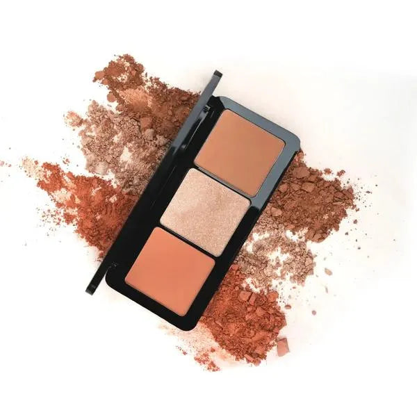 Savoo Face Palette Glam-Skin Trio | باليت الوجه سافو جلام – سكين تريو