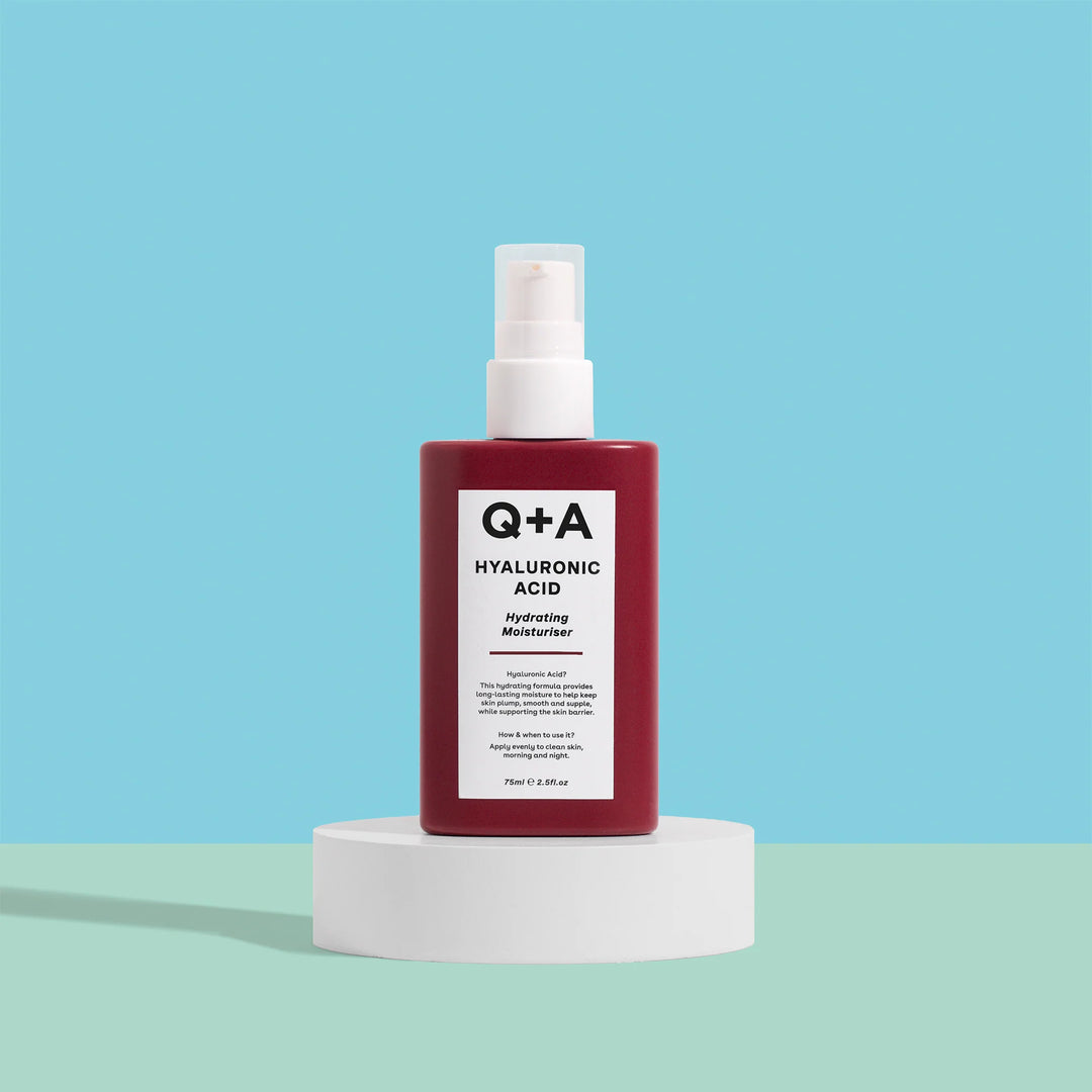 Q+A Hyaluronic Acid Moisturiser - 75ml | كيو بلس ايه مرطب يومي للوجه هيالورونيك اسيد - 75 مل