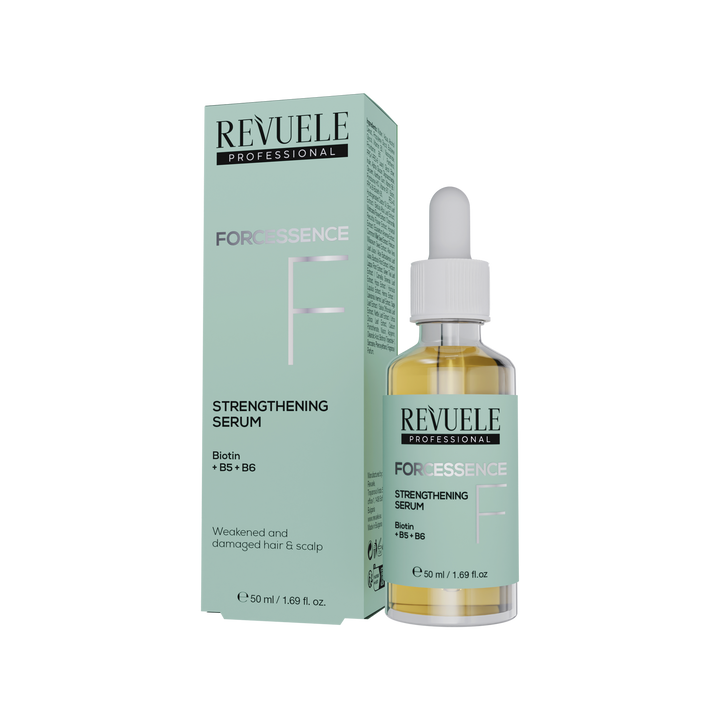 REVUELE Hair Professional Forcessence Strengthening Serum - 50ml | ريفويل سيروم مقوّي للشعر وفروة الرأس - 50 مل