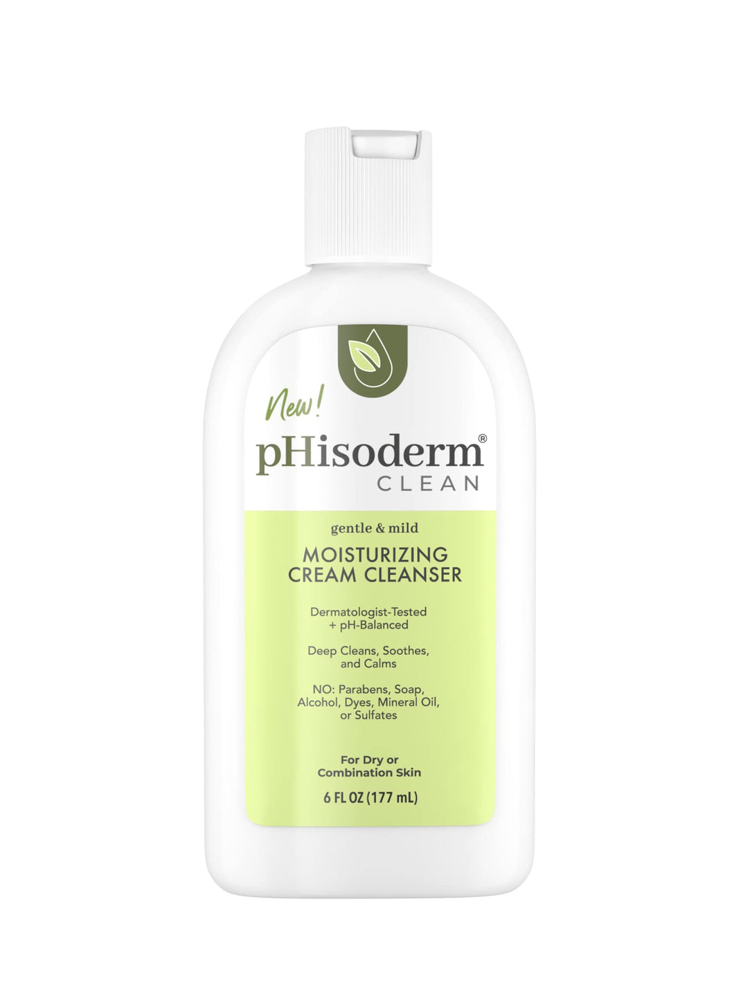 pHisoderm Clean Moisturizing Cream Cleanser - 177ml | بي اتش ايزوديرم غسول مرطب للوجه - 177 مل