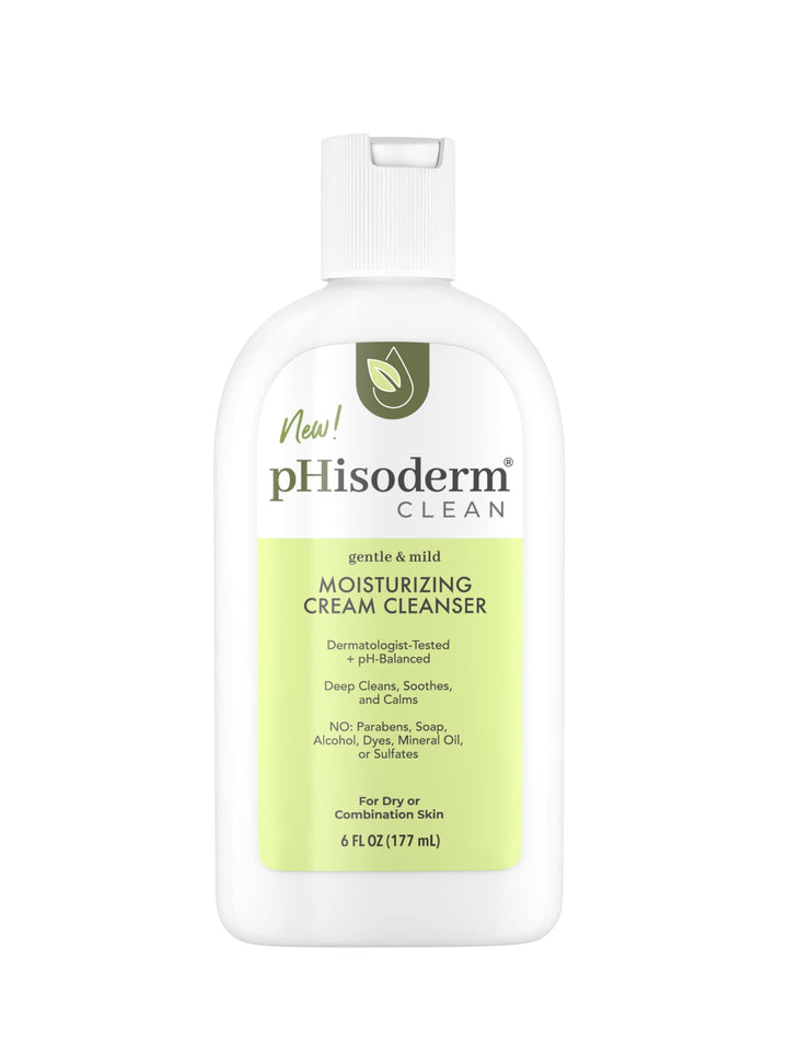 pHisoderm Clean Moisturizing Cream Cleanser - 177ml | بي اتش ايزوديرم غسول مرطب للوجه - 177 مل