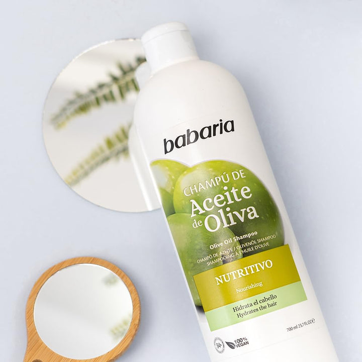 BABARIA Olive Oil Shampoo - 700ml | باباريا شامبو بزيت الزيتون - 700 مل