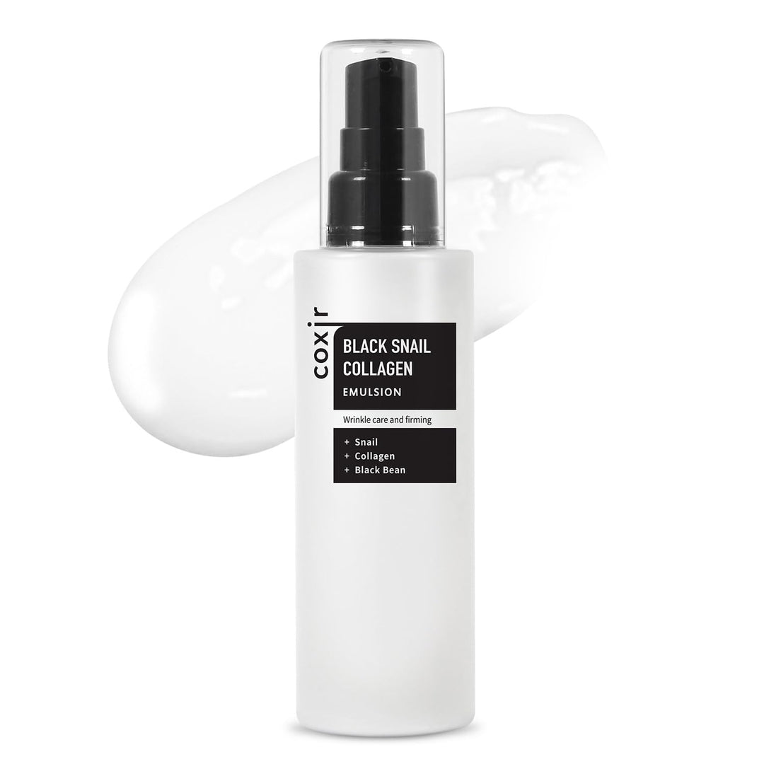 Coxir Black Snail Collagen emulsio - 100ml| كوكسر إيمولشن الحلزون الأسود بالكولاجين-100 مل