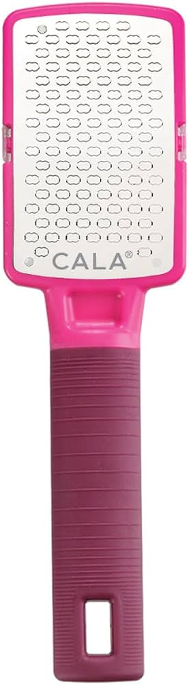 CALA Silky Glide Callus Remover Stainless Steel Micro-File Wet/Dry Skin, Purple | كالا مبرد قدم مسطح #4