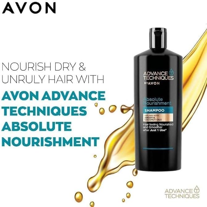 Avon Advance Techniques Absolute Nourishment Shampoo - 700ml |أفون أدفانس شامبو التغذية المطلقة - 700 مل