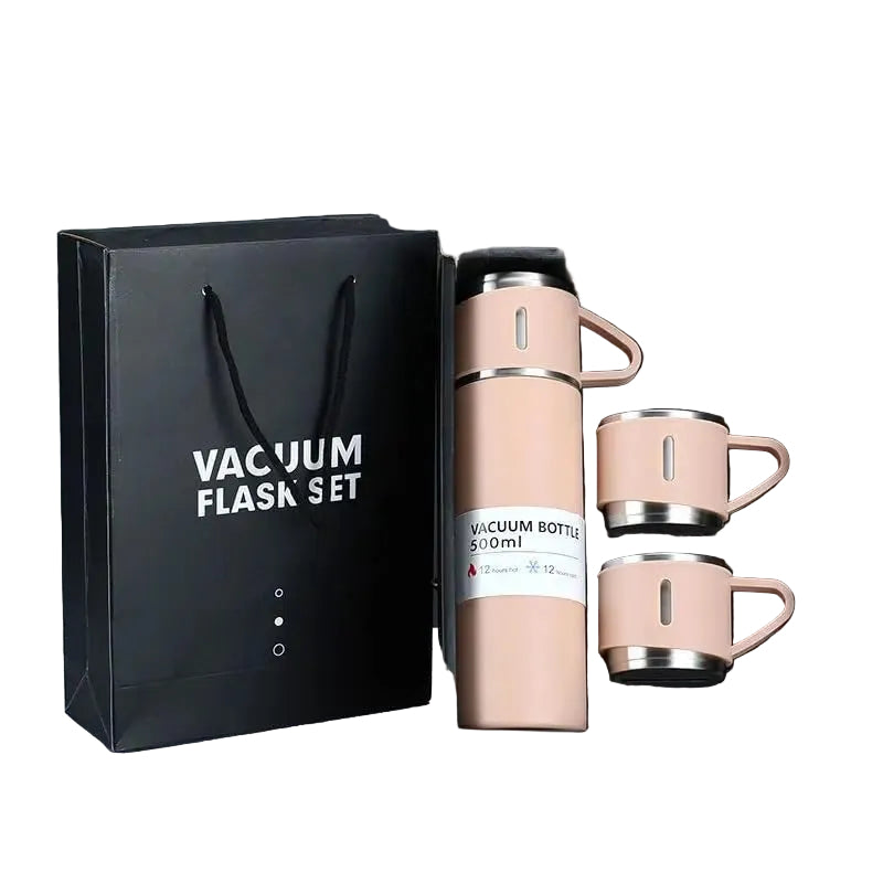 Tools & Cases Vacuum Flask Set Vacuum Bottle - 500ml | زجاجة حرارية سيت فاكيوم - 500 مل