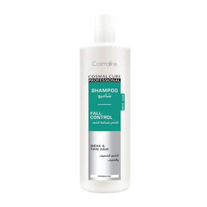 Cosmaline Cosmal Cure Professional Fall-Control Shampoo - 1000ml | كوزمالين شامبو كوزمال كيور الاحترافي للتحكم في السقوط - 1000 مل