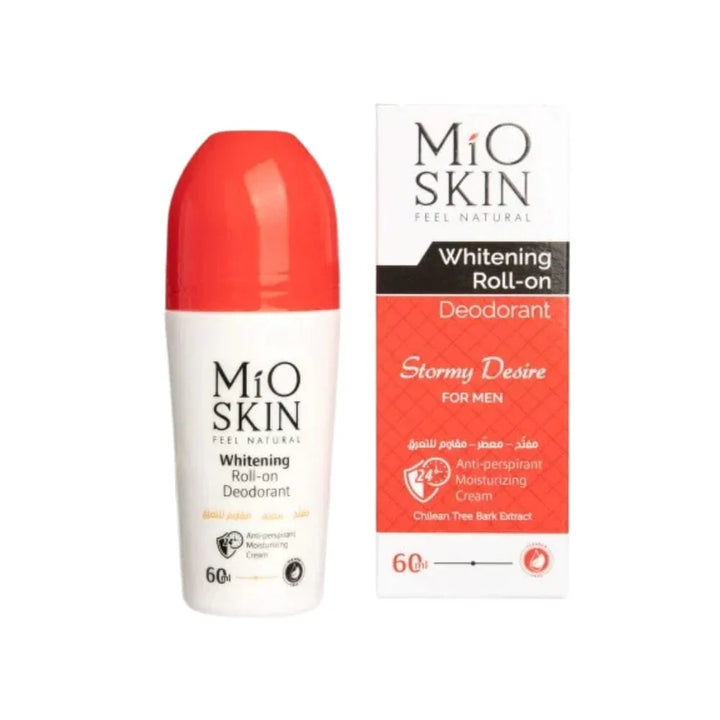 MIO SKIN Whitening Roll- On Deodorant Strong Powdery 24hr Anti Perspirant Moisturizing Cream - 60ml | ميو سكين مزيل عرق رول أون تفتيح - 60مل #4