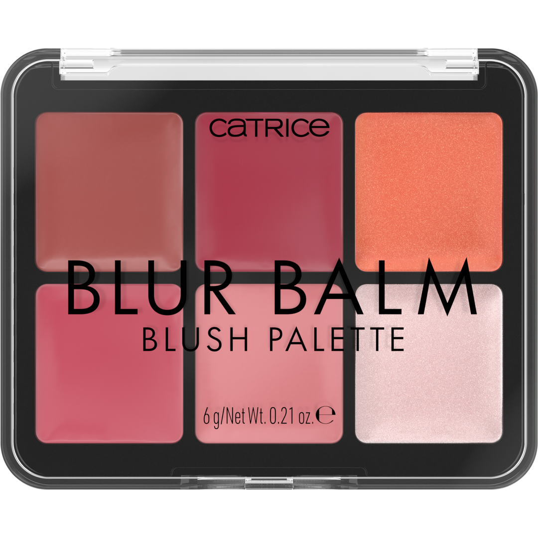 Catrice Blur Balm Blush Palette - 6g | كاتريس باليت بلاش - 6 غ