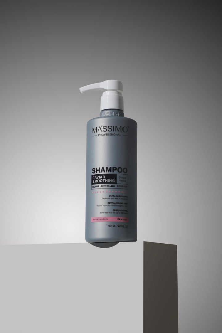 MASSIMO Shampoo Caviar Smoothing - 500ml | ماسيمو شامبو كافيار ملس - 500مل