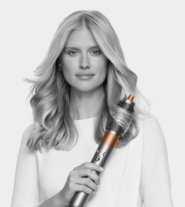 dyson Airwrap Complete long Curl.Shape.Smooth And Hide Flyaways - 6pcs | دايسون جهاز تصفيف الشعر - 6 قطع