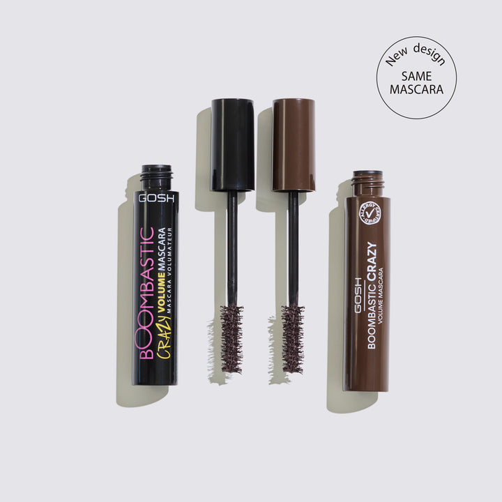 Gosh Boombastic Crazy 005 + Matte Eye Liner 014 Brown | جوش ماسكارا رومباستيك كرازي #2
