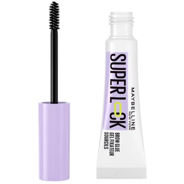 MAYBELLINE Super Lock Brow Glue Eyebrow Gel - 7ml | ميبيلين جل حواجب تثبيت الحواجب - 7مل