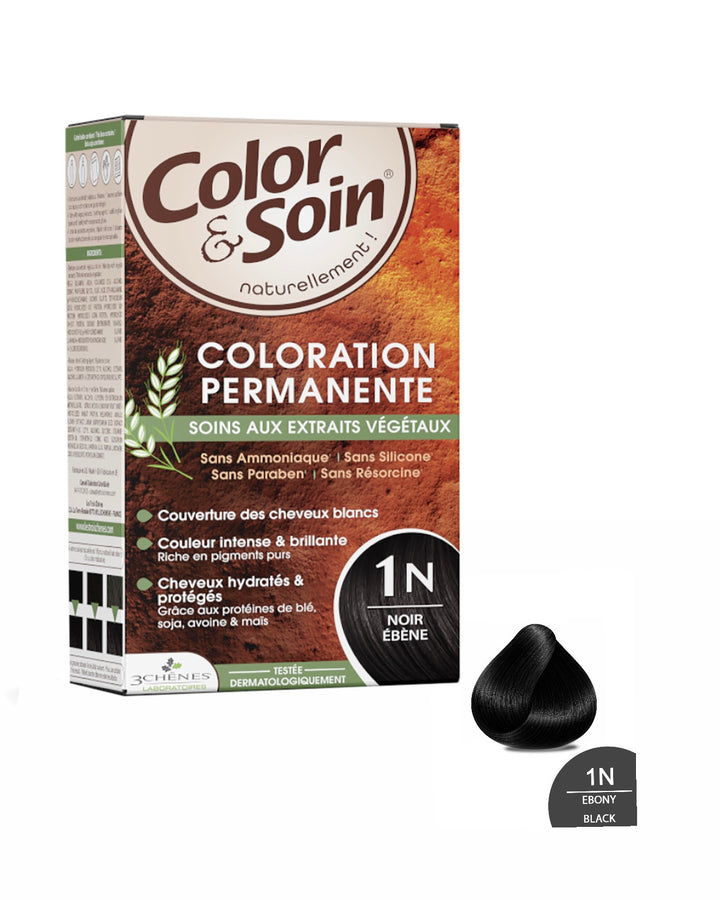 Color & Soin Coloration Permanente Riche En Pigments Purs - 135 ml | كلار ان سوا  صبغة للشعر الوان مكثفة ولامعة - 135 مل
