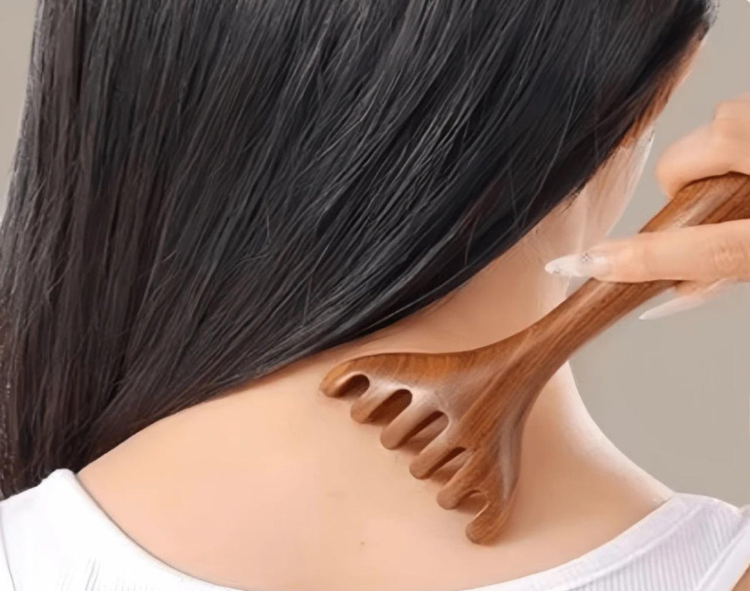 Massage Comb With 6 Teeth | مشط تدليك بـ 6 أسنان