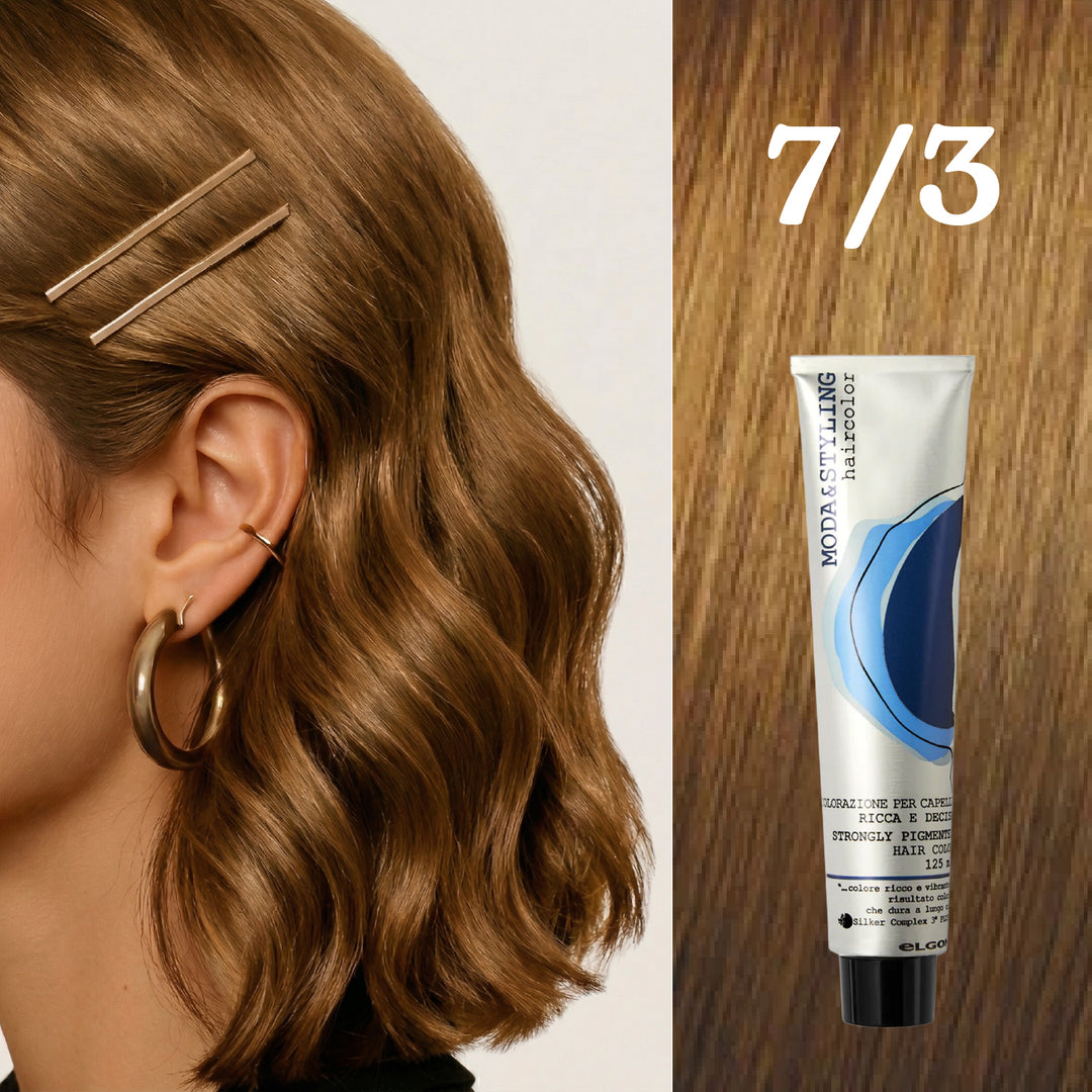 Elgon Moda&styling Haircolor Strongly Pigmented Hair Color - 125ml | ايلكون صبغة شعر مودا ستايلنج - 125مل