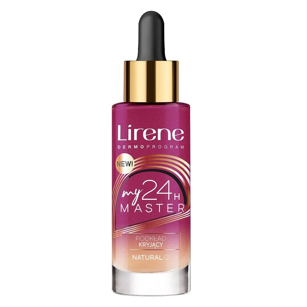 Lirene My Master Covering Foundation - 30ml | ليرين كريم أساس ماستر 24 ساعة طبيعي - 30مل #1