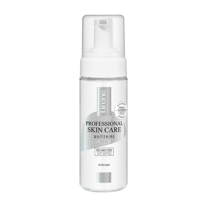 Lirene Professional Skin Care Whitening Face Wash Foam - 150ml | ليرين غسول فومي لتقتيخ البشرة - 150 مل