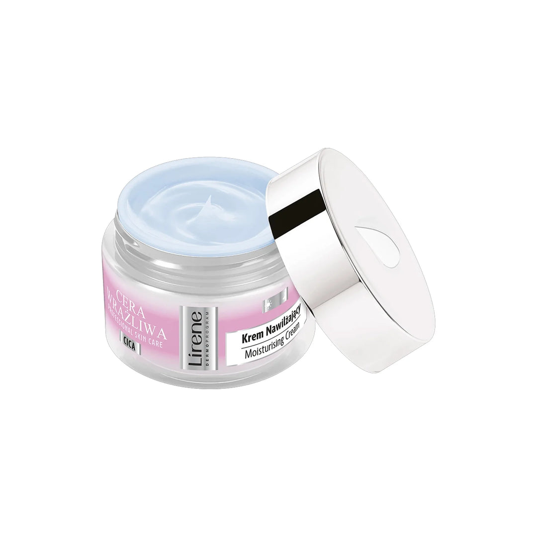 Lirene Cera Wrażliwa Cica Nawilżający Krem - 50ml | ليرين كريم مرطب سيكا - 50مل
