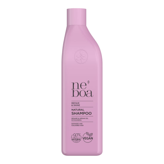 Neboa Repair & Shine Natural Shampoo - 300ml | نيبوا شامبو لترميم الشعر و زيادة لمعانه - 300 مل