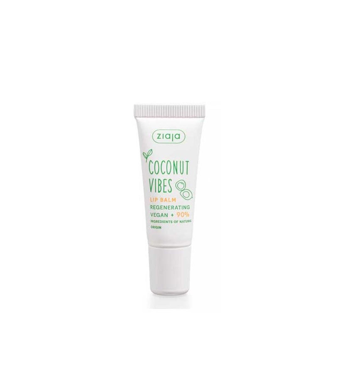 ziaja Coconut and Orange Vibes Lip Balm - 10ml | جايا مرطب شفاه بجوز الهند و البرتقال - 10 مل