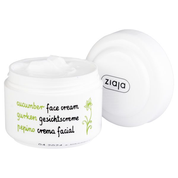 ziaja Cucumber Face Cream - 50ml | جايا كريم مرطب للبشرة الدهنية بخلاصة الخيار - 50 مل