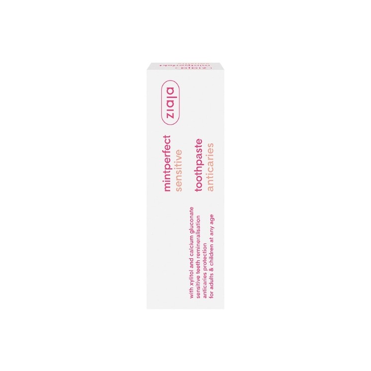 Ziaja Mintperfect Sensitive Toothpaste Anticaries - 75ml | مينت بيرفكت معجون أسنان حساس مضاد للتسوس – 75 مل