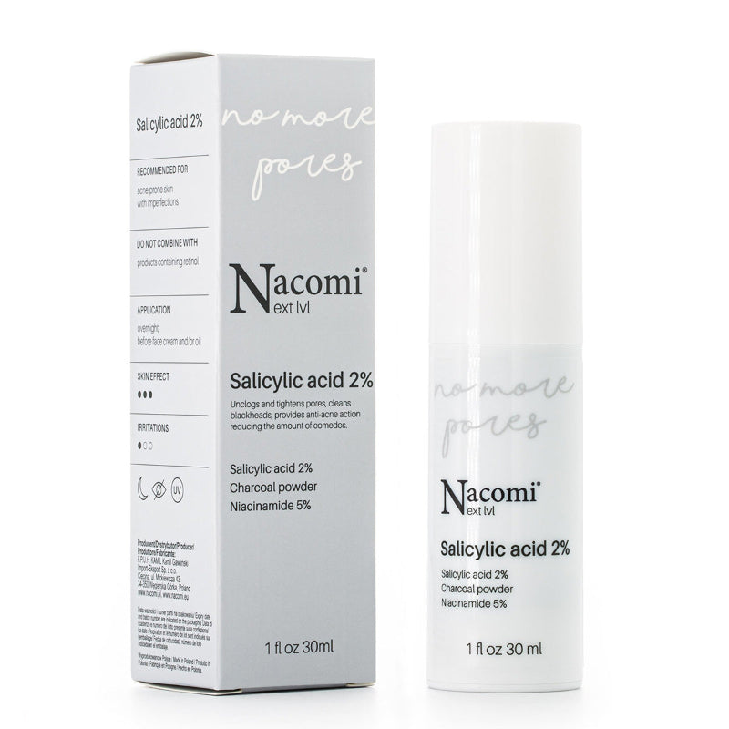 Nacomi Salicylic Acid 2% - 30ml | ناكومي سيروم ساليسيليك اسيد 2% لعلاج المسامات الواسعة - 30 مل