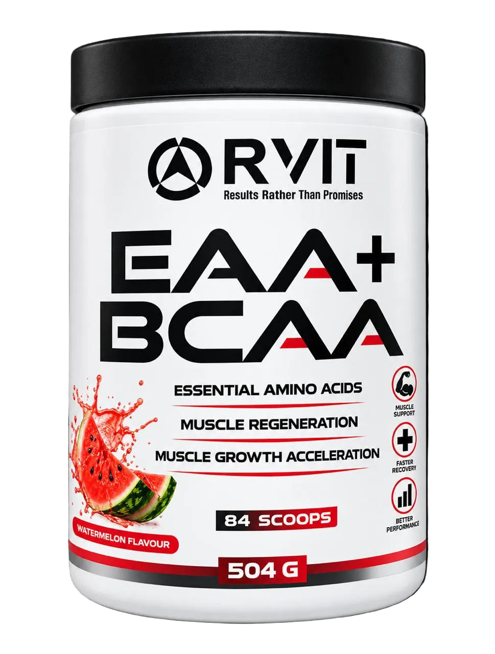 Rvit Eaa+ Bcaa 84 Scoops - 504g - 504g | ارفيت EAA + BCAA - 84 حصة - 504 غ