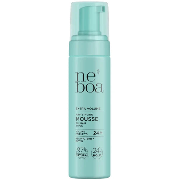 Neboa Extra Volume Styling Mousse - 200ml | نيبوا موس الشعر لتصفيف سهل وتحسين حالة الشعر - 200 مل