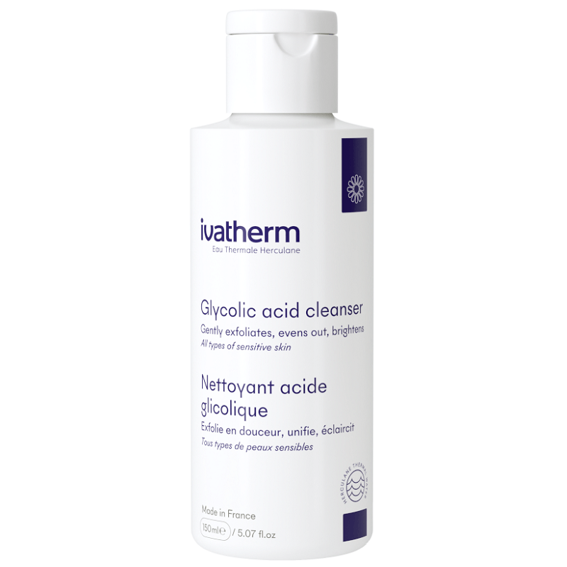 ivatherm Glycolic Acid Cleanser - 150ml | ايفاثيرم غسول جل بالجليكوليك اسيد - 150 مل