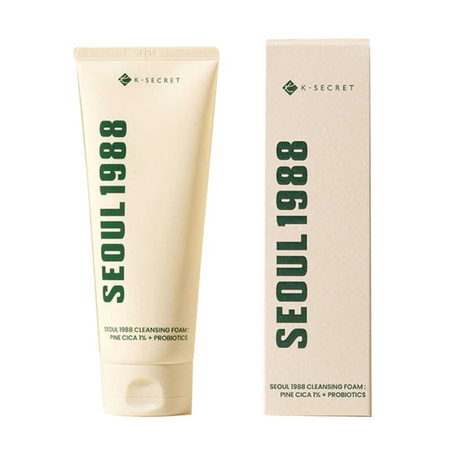 K-SECRET SEOUL 1988 Cleansing Foam : Pine Cica 1% + Probiotics - 150ml | سيول 1988 غسول رغوي - 150مل #3