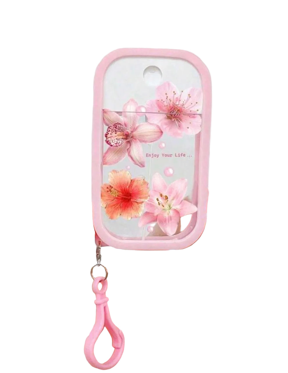 Tools & Cases 1 Pink flower refill piece – 3 designs | قطعة تعبئة للعطور او للمعقم بتصميم ورود - 3 تصاميم