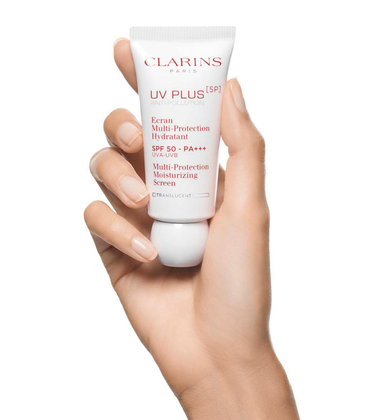 Clarins UV Plus Anti-Pollution SPF50/PA+++ - 30ml | كلارنس واقي شمس مع spf50 - 30 مل