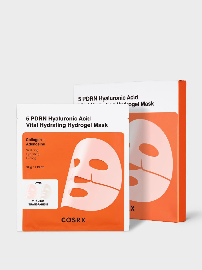 COSRX 5 PDRN Hydrating Facial Mask Hyaluronic Acid Vital - 34g | كوس ار اكس ماسك هيدروجل مرطب بحمض الهيالورونيك - 34غ #1