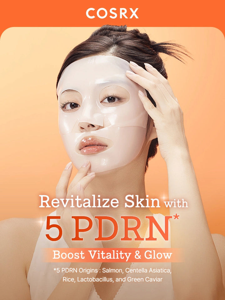COSRX 5 PDRN Hyaluronic Acid Vital Hydrating Hydrogel Mask - 34gx3pcs - 34g | كوس ار اكس قناع هيدروجيل مرطب بحمض الهيالورونيك - 34غ #2