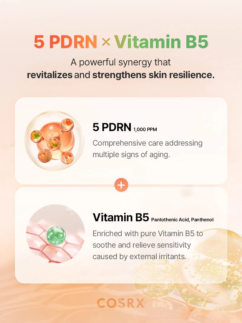COSRX 5 PDRN B5 Vital Soothing Toner - 280ml | كوزركس تونر مهدئ ومرطب للوجه - 280 مل
