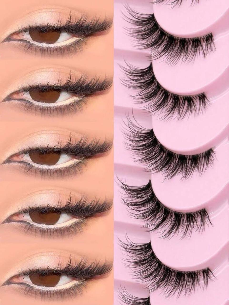 Tools & Cases Pink Eyelashes | رموش صناعية