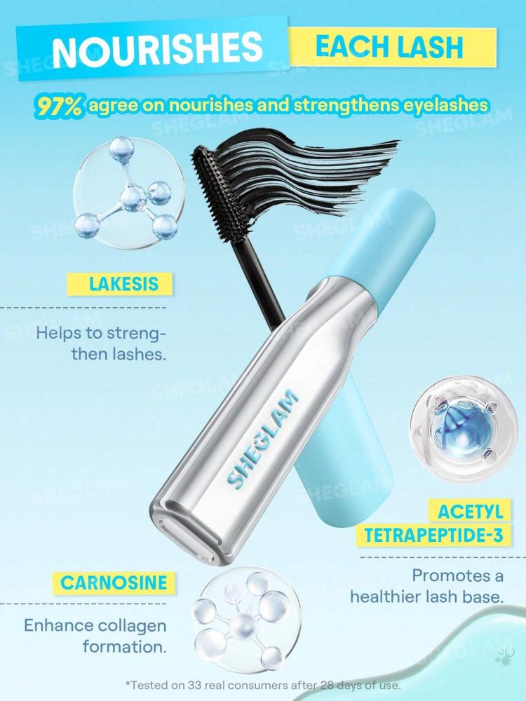 SHEGLAM Lash Lighter Natural Lengthening Mascara Black - 8ml | شيغلام ماسكارا - 8مل #1